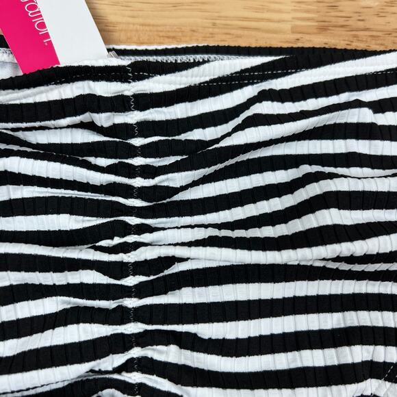 Xhilaration Juniors' Striped Cheeky Hipster Bikini Bottom - Size XL - NWT - Picture 7 of 7